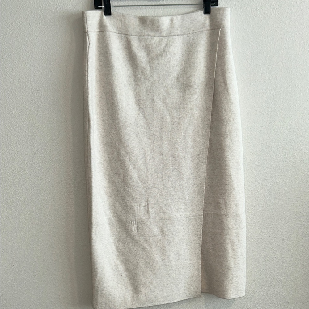 a new day Cream Pencil Skirt